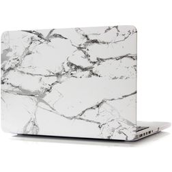 Mobigear Marble MacBook Pro 13 Inch (2012-2015) Hardshell MacBook Case - White - Model A1425 / A1502