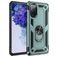 Mobigear Armor Ring Samsung Galaxy S20 FE Hardcase Back cover Antiurto con anello - Verde