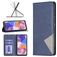 Mobigear Rhombus Slim Samsung Galaxy A23 Pungetui - Blå