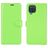 Mobigear Classic Samsung Galaxy A12 Cover a libro portafoglio - Verde