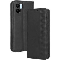 Mobigear Sensation Xiaomi Redmi A1 4G Lompakkokotelo + Setelitasku - Musta