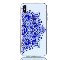 Mobigear Design iPhone XS Max Elastyczne TPU Etui plecki - Mandala