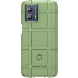 Mobigear Rugged Shield Motorola Moto G53 5G Flexibel TPU Skal Stötsäkert - Grön