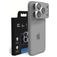 Elite iPhone 17 Pro Max Aluminio Protector de cámara - Compatible con fundas - Plateado