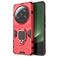 Mobigear Armor Ring Xiaomi 13 Ultra Funda Plástico rígido Carcasa Antigolpes con anillo - Rojo