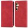 Mobigear Retro Slim Samsung Galaxy S25 Plus Plånboksfodral - Röd