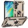 Mobigear Armor ring Samsung Galaxy S24 FE Hardcase Back cover Antiurto con anello - Oro