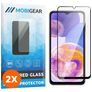 Mobigear Premium Samsung Galaxy A23 Panssarilasi Näytönsuoja - Suojakuoren kanssa yhteensopiva - Musta (2 kpl)