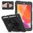 Mobigear SureGrip Xtreme iPad 9 (2021) Cover Hård plast / Silikone Bagsidecover + Stylus-holder + Skulderrem + Stander - Sort