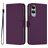 Mobigear Urban Wallet Samsung Galaxy S25 Edge Funda tipo libro Cartera - Morado