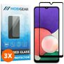 Mobigear Premium Samsung Galaxy A22 5G Vidro temperado Película de ecrã - Compatível com capas - Preto (Pack de 3)