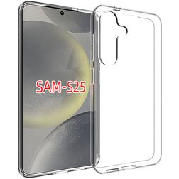 Mobigear Basics Transparent Samsung Galaxy S25 Flexibel TPU Skal - Transparent