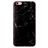 Mobigear Marble iPhone 6s TPU flexible Carcasa - Negro