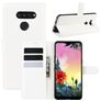 Mobigear Classic LG K50s Cover a libro portafoglio - Bianco