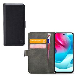 Mobilize Classic Gelly Wallet Motorola Moto G60 Funda tipo libro Cartera - Negro