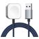 Mobigear USB-A Magnetic Oplader Apple Watch 1 m 3W 0,6A - Blå