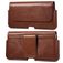 Mobigear Deluxe Belt Funda de cinturón (max 15,7 cm x 7,8 cm) - Estuche de cinturón - Holster - Marrón