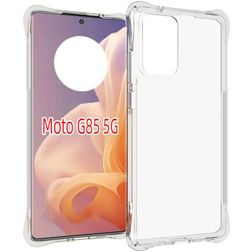 Mobigear Cushion Transparente Motorola Moto G85 TPU flexible Carcasa - Transparente