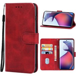 Mobigear Wallet Motorola Moto G72 Pungetui med Seddelrum - Rød