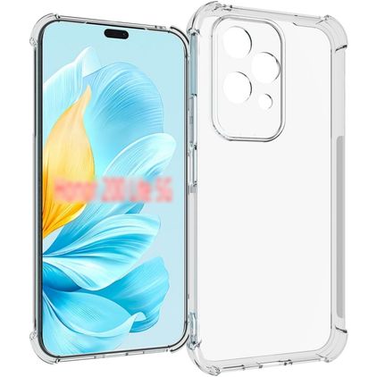 Mobigear Cushion Gennemsigtig HONOR 200 Lite Fleksibel TPU Bagsidecover - Gennemsigtig