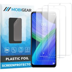Mobigear TCL 30 Plus Näytönsuoja Kalvo - Suojakuoren kanssa yhteensopiva (3 kpl)