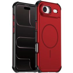Mobigear Airbag Shockproof iPhone Air MagSafe Kova Suojakuori - Punainen