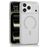 Mobigear Shockproof Grip iPhone 17 Pro Max MagSafe Tvrdý plast Zadní kryt - Bílá
