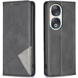Mobigear Rhombus Slim HONOR 90 Pungetui - Sort