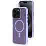 Mobiparts Hardcover iPhone 15 Pro Max MagSafe Hard Case Back cover - Satin Lila
