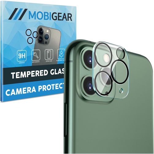 Mobigear iPhone 11 Pro Max Härdat glas Kameraskydd - Skalvänligt