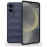 Mobigear Bumpy Samsung Galaxy S25 Edge TPU flessibile Back cover - Blu scuro