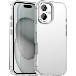 Mobigear Crystal iPhone 18 Hårdt Bagsidecover - Hvid