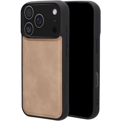 Mobiparts Classic iPhone 18 Pro MagSafe Suojakuori - Moonstone Beige