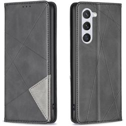 Mobigear Rhombus Slim Samsung Galaxy S25 Plånboksfodral - Svart