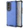 Mobigear Honeycomb HONOR 70 Fodral Hårdplast Skal Stötsäkert - Blå