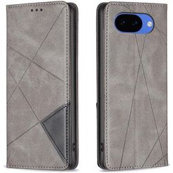 Mobigear Rhombus Slim Google Pixel 10a Plånboksfodral - Grå