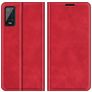 Mobigear Retro Slim Wiko Power U20 Pungetui med Seddelrum - Rød