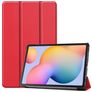 Mobigear Tri-Fold Samsung Galaxy Tab S6 Lite Funda tipo libro - Rojo