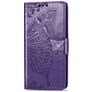 Mobigear Butterfly iPhone 11 Pungetui med Seddelrum - Lilla