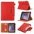 Mobigear Luxury iPad 9 (2021) Plånboksfodral + Pennhållare - Röd
