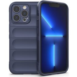 Mobigear Bumpy iPhone 13 Pro TPU flessibile Back cover - Blu scuro