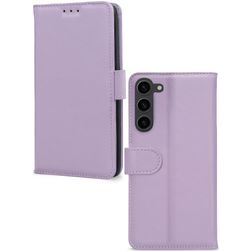 Mobilize Premium Gelly Wallet Samsung Galaxy S23 Plus Funda tipo libro Cartera - Morado