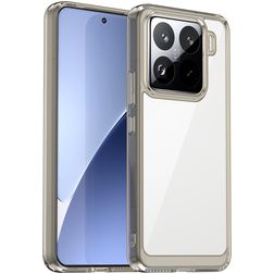 Mobigear Crystal Xiaomi 15 Pro Fodral Hårdplast Skal - Grå