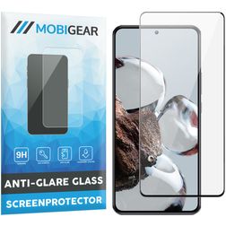 Mobigear Premium Xiaomi 12T Tvrzené sklo Ochrana displeje - kompatibilní s pouzdry - Černá