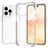 Mobigear Full Bumper iPhone 14 Pro Max Hard Case Back cover Shockproof - White