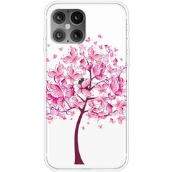 Mobigear Design iPhone 12 Pro Max Joustava TPU Suojakuori - Butterfly Tree