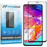 Mobigear Premium Samsung Galaxy A70 Panssarilasi Näytönsuoja - Suojakuoren kanssa yhteensopiva - Musta