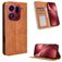 Mobigear Sensation OPPO Find X9 Pro Funda tipo libro Cartera - Marrón