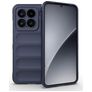Mobigear Bumpy Xiaomi 15 TPU flexível Capa traseira - Azul escuro