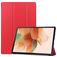 Mobigear Tri-Fold Samsung Galaxy Tab S7 FE Lompakkokotelo - Punainen